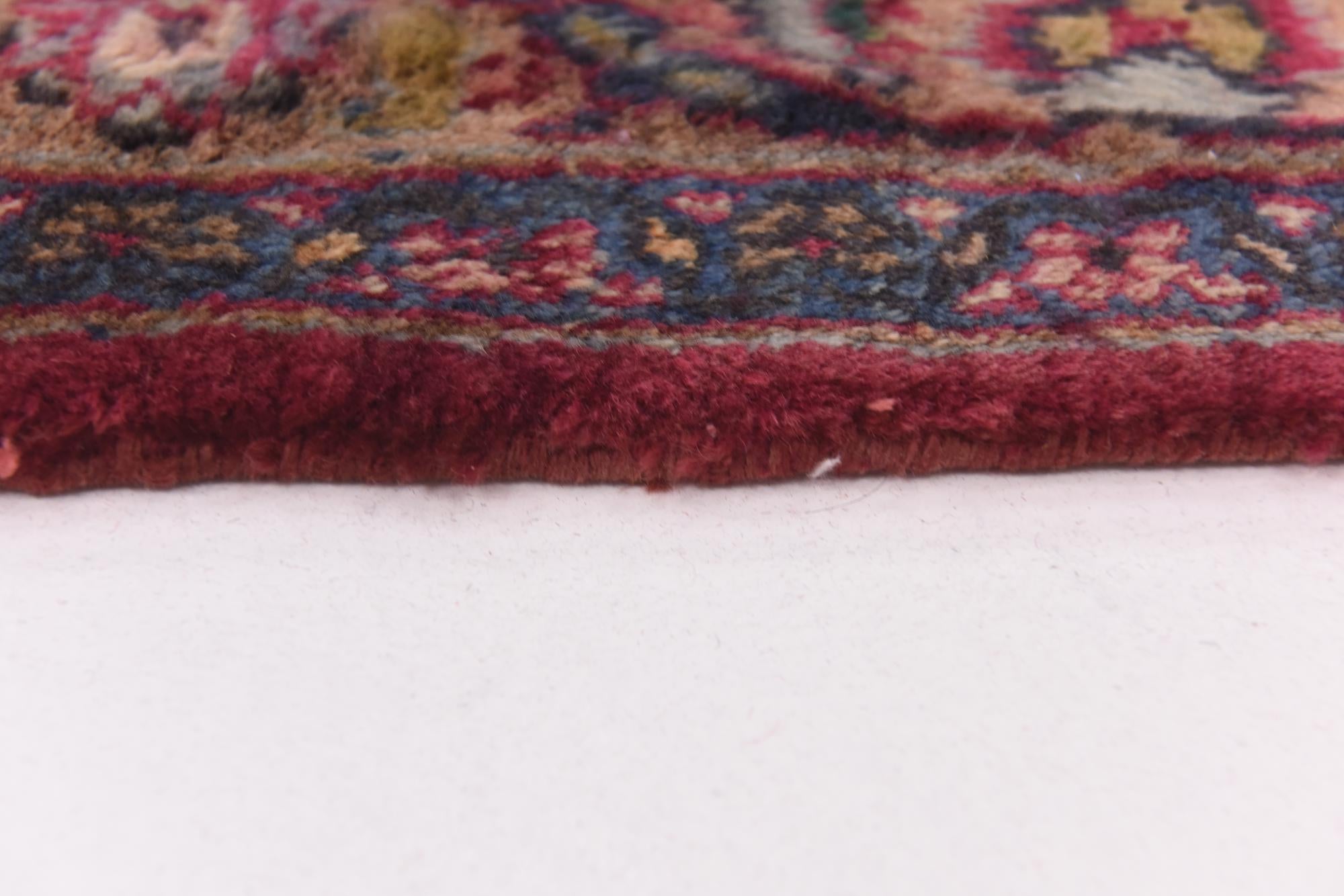 9' 9 x 12' 10 Hand Knotted Kashmar Persian Wool Rug
