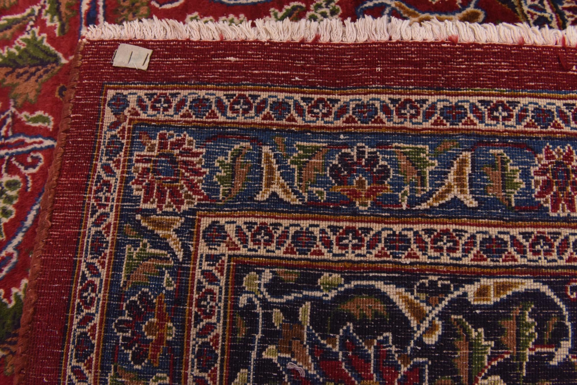 9' 8 x 12' 7 Hand Knotted Kashmar Persian Wool Rug