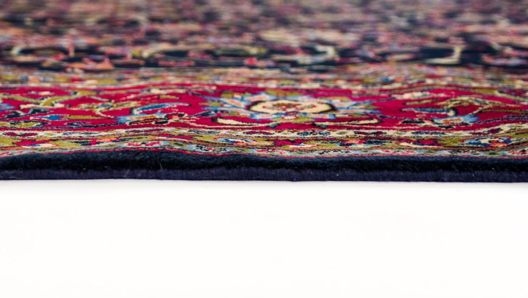 9' 9 x 13' 5 Hand Knotted Kashmir Persian Wool Rug