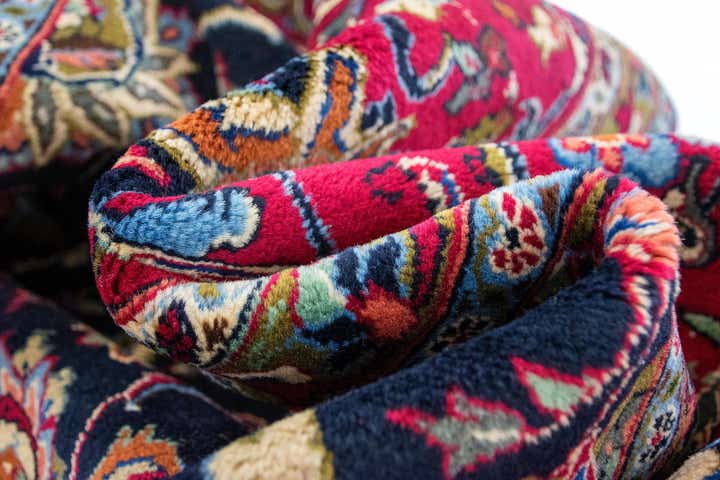 9' 9 x 13' 5 Hand Knotted Kashmir Persian Wool Rug