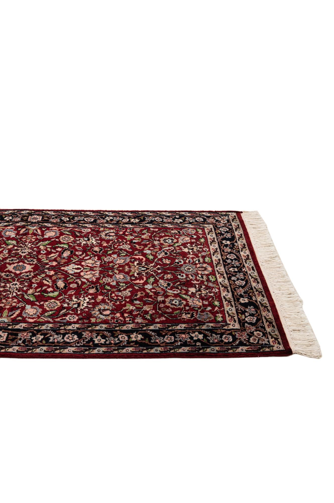 3' 3 x 5' 5 Hand Knotted Kashmir Oriental Rug