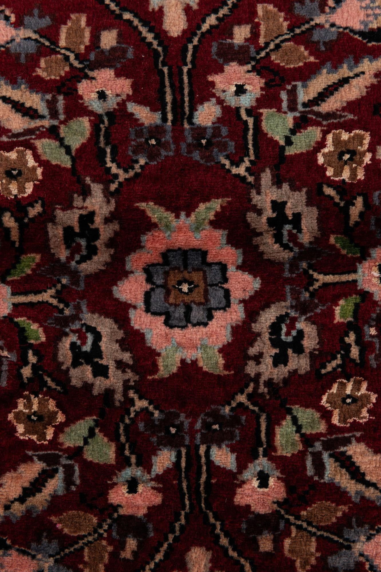 3' 3 x 5' 5 Hand Knotted Kashmir Oriental Rug