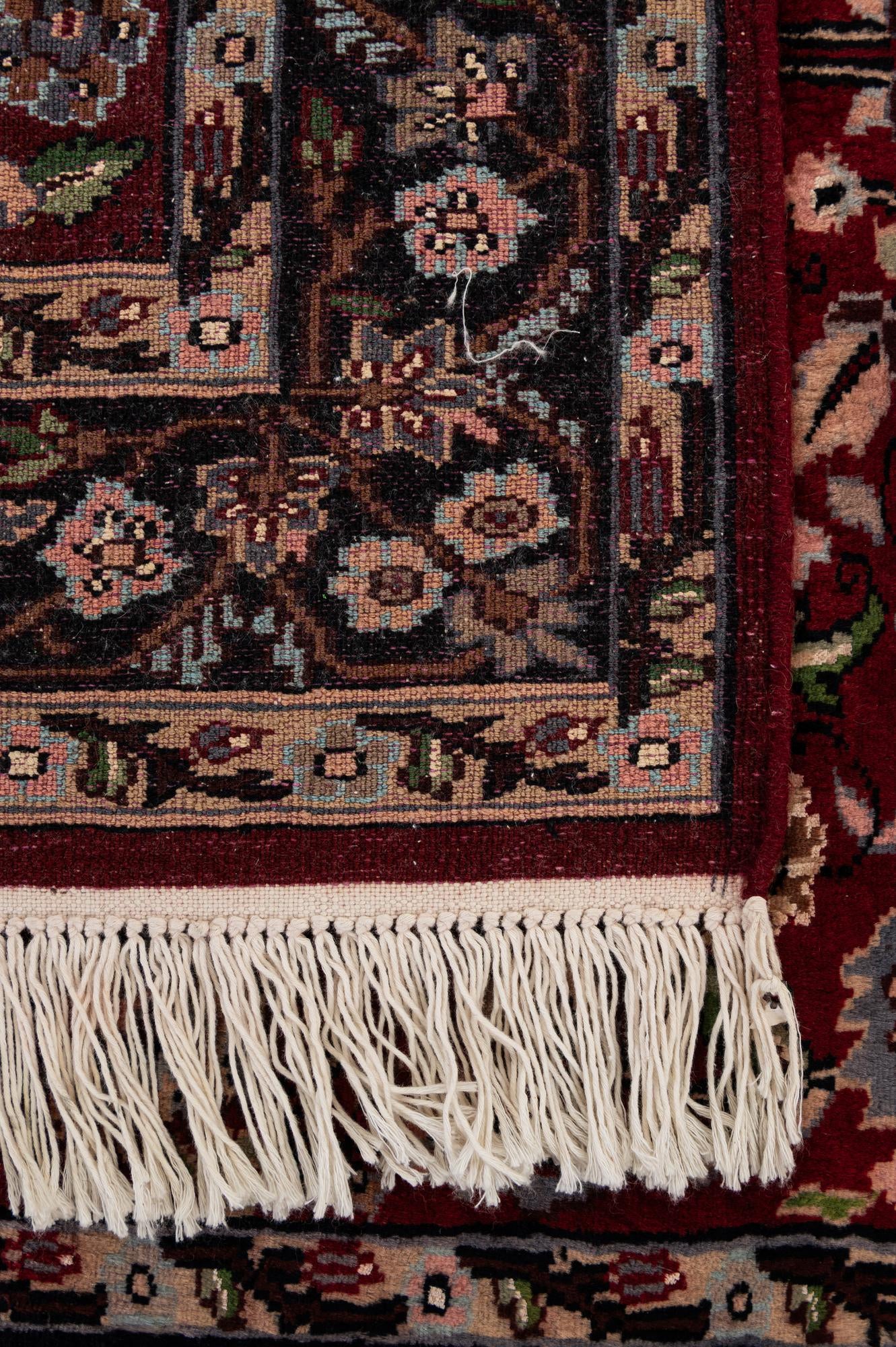 3' 2 x 5' 4 Hand Knotted Kashmir Oriental Wool Rug