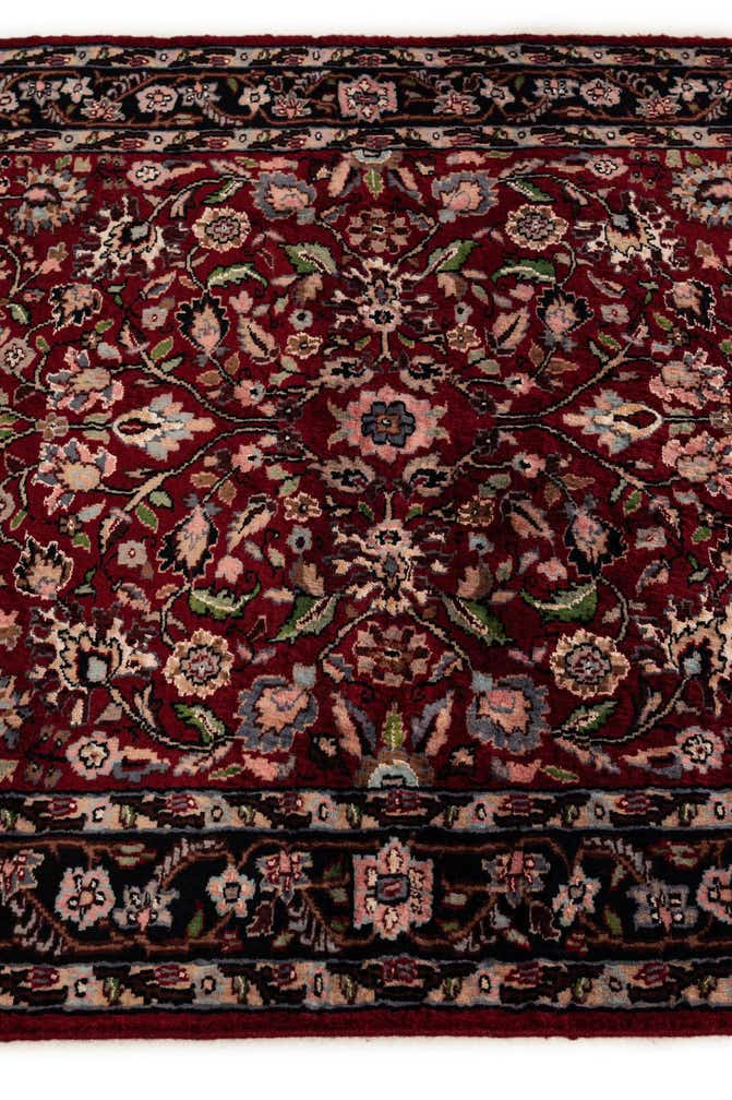 3' 2 x 5' 4 Hand Knotted Kashmir Oriental Wool Rug