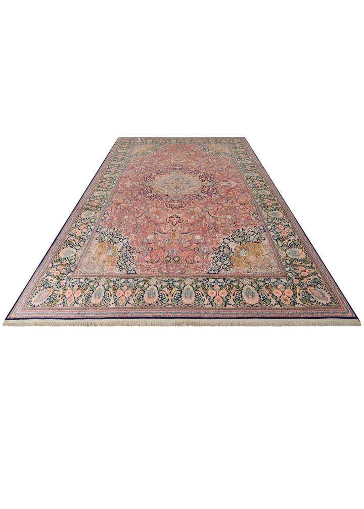 12' x 20' 3 Hand Knotted Kashmir Oriental Wool Rug