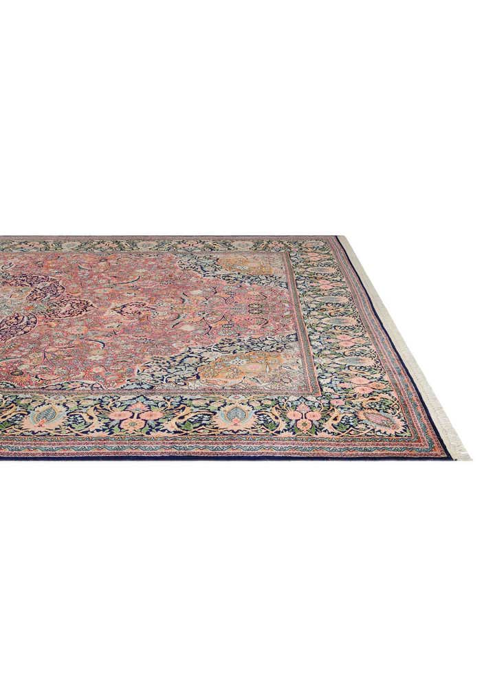 12' x 20' 3 Hand Knotted Kashmir Oriental Wool Rug