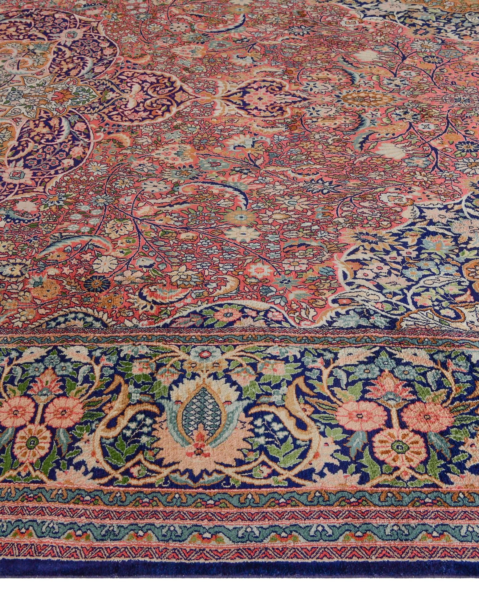12' x 20' 3 Hand Knotted Kashmir Oriental Wool Rug