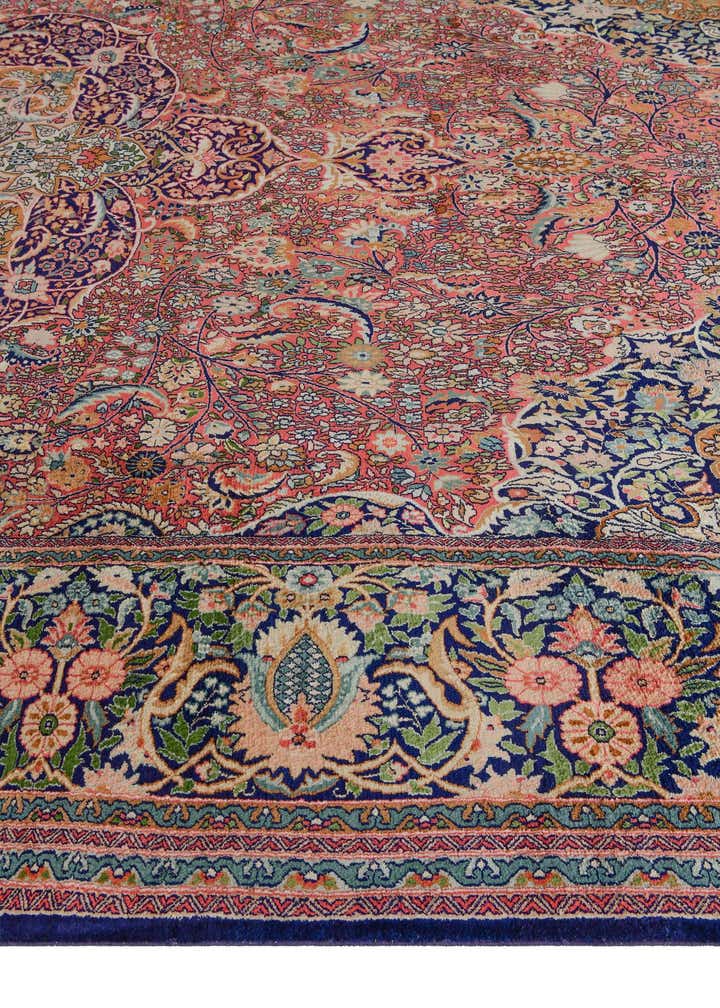 12' x 20' 3 Hand Knotted Kashmir Oriental Wool Rug