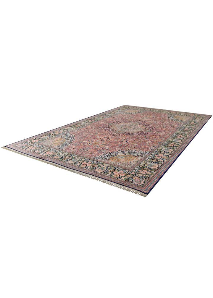 12' x 20' 3 Hand Knotted Kashmir Oriental Wool Rug
