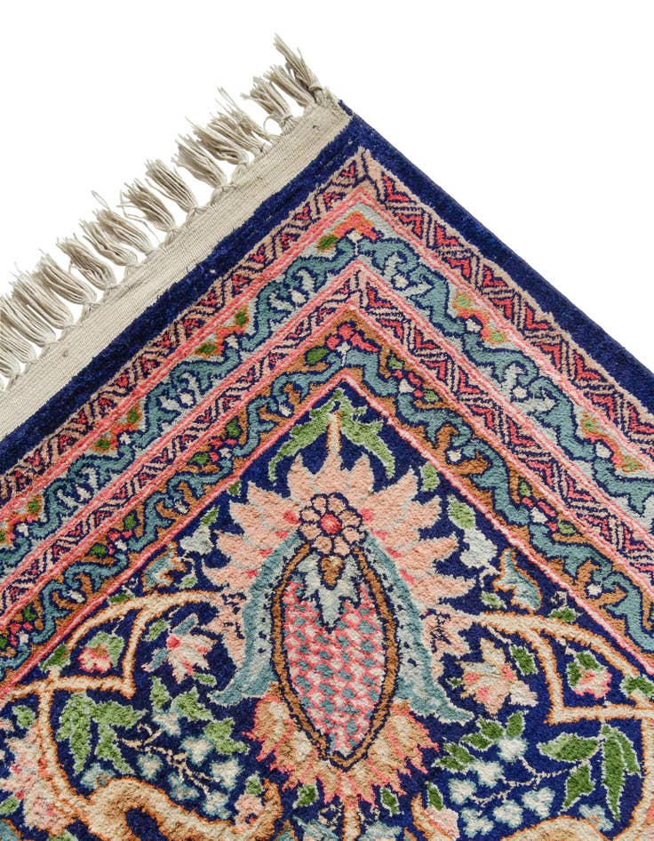 Detail image of 12' x 20' 3 Hand Knotted Kashmir Oriental Wool Rug