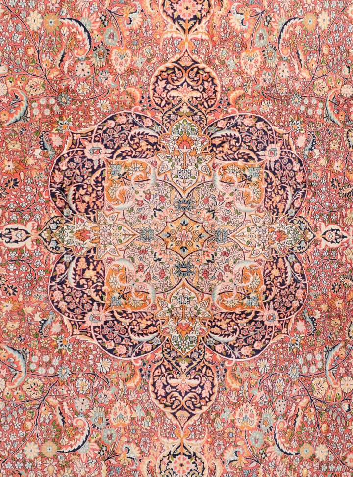 12' x 20' 3 Hand Knotted Kashmir Oriental Wool Rug