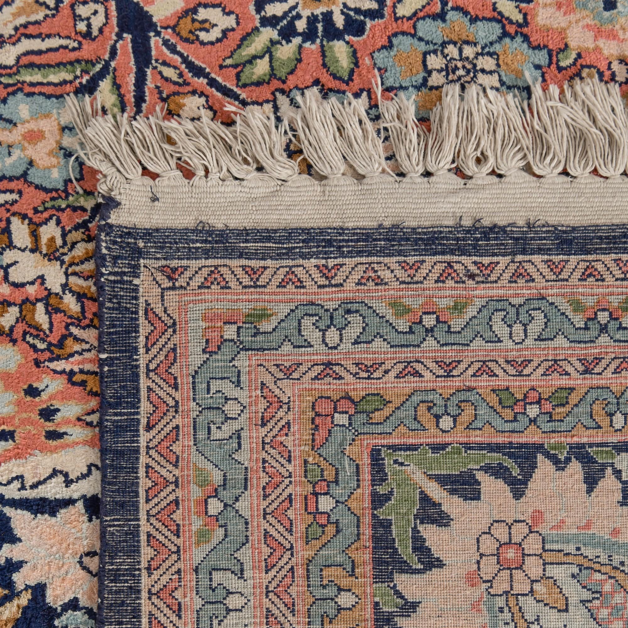 365cm x 615cm Hand Knotted Kashmir Oriental Wool Rug