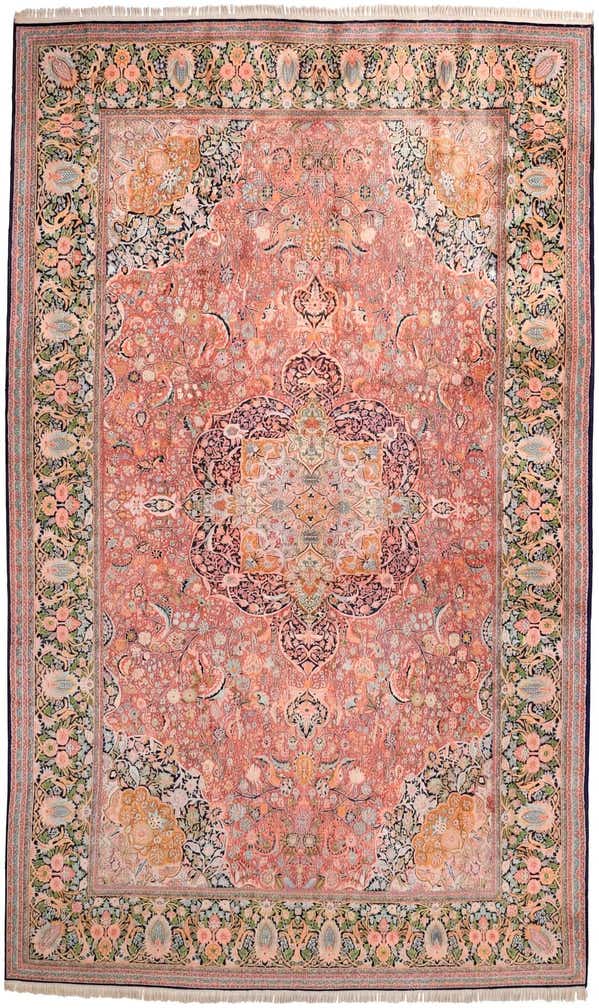 12' x 20' 3 Hand Knotted Kashmir Oriental Wool Rug