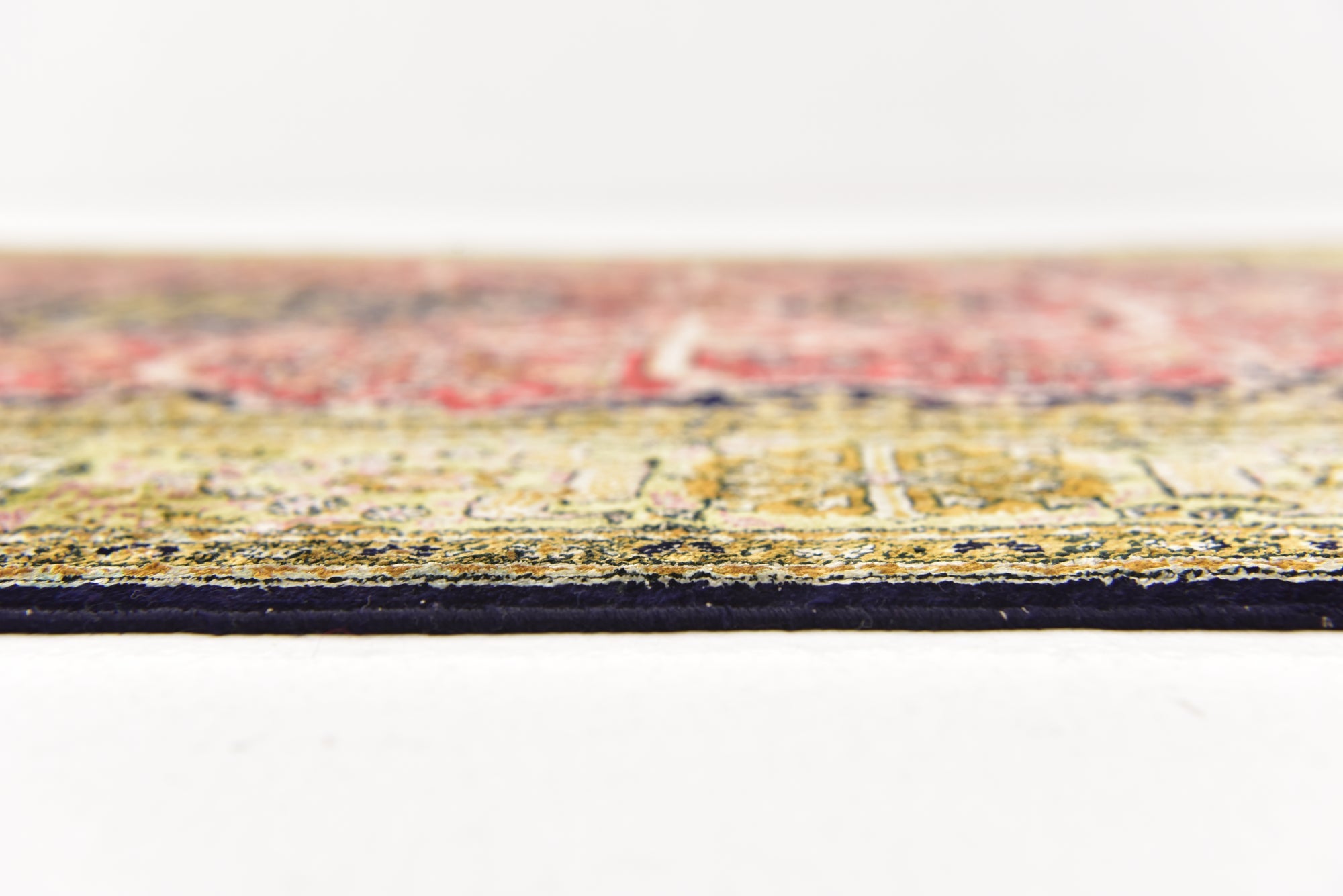 3' 7 x 5' 3 Hand Knotted Kashmir Oriental Wool Rug