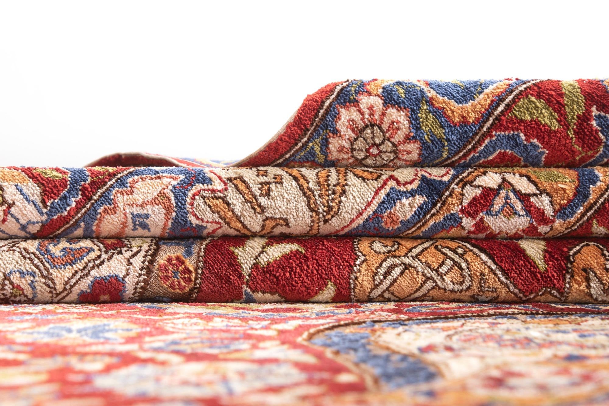 3' 11 x 6' 3 Hand Knotted Kayseri Silk Rug