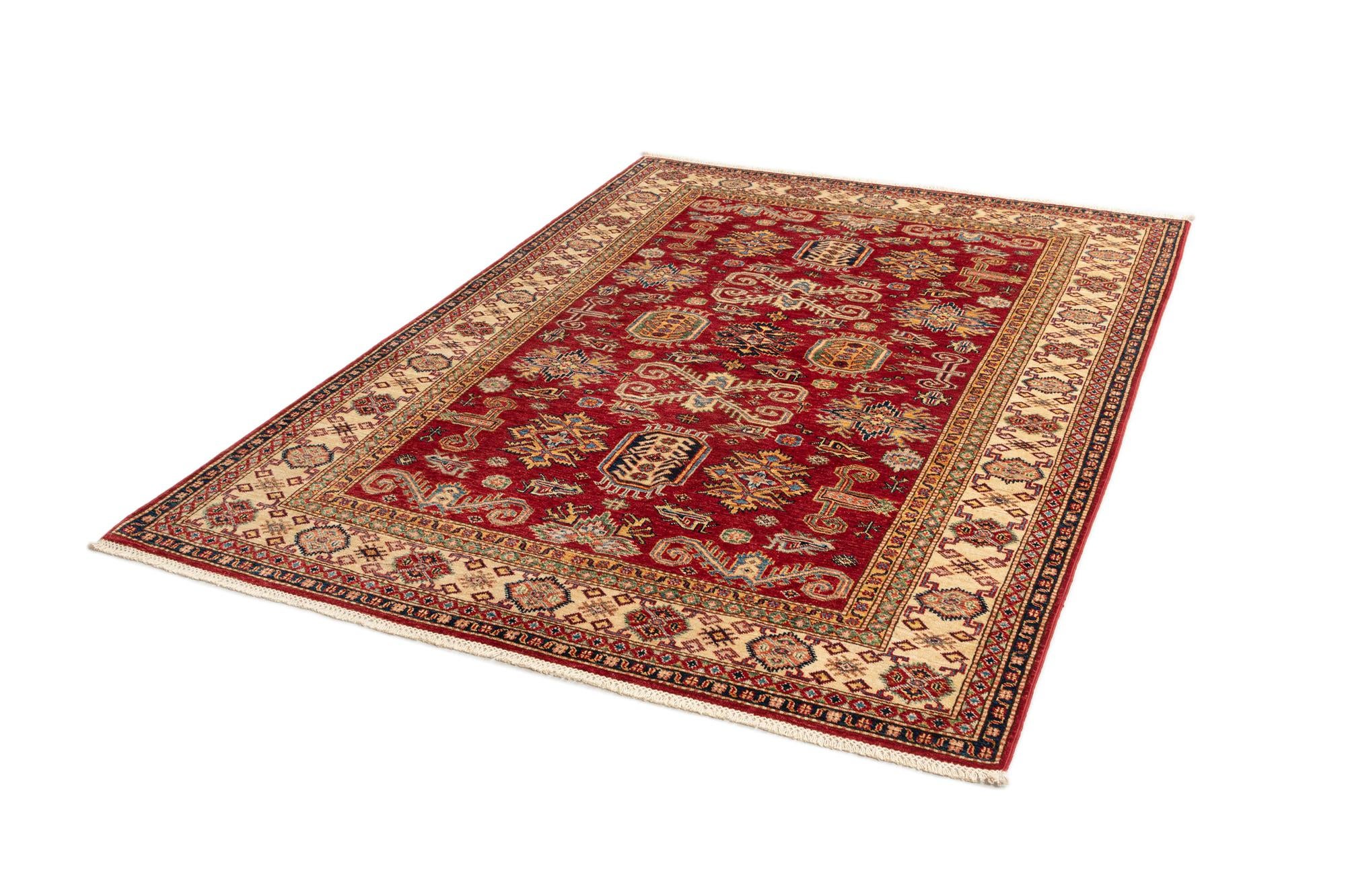 5' 7 x 8' 1 Kazak Wool Rug
