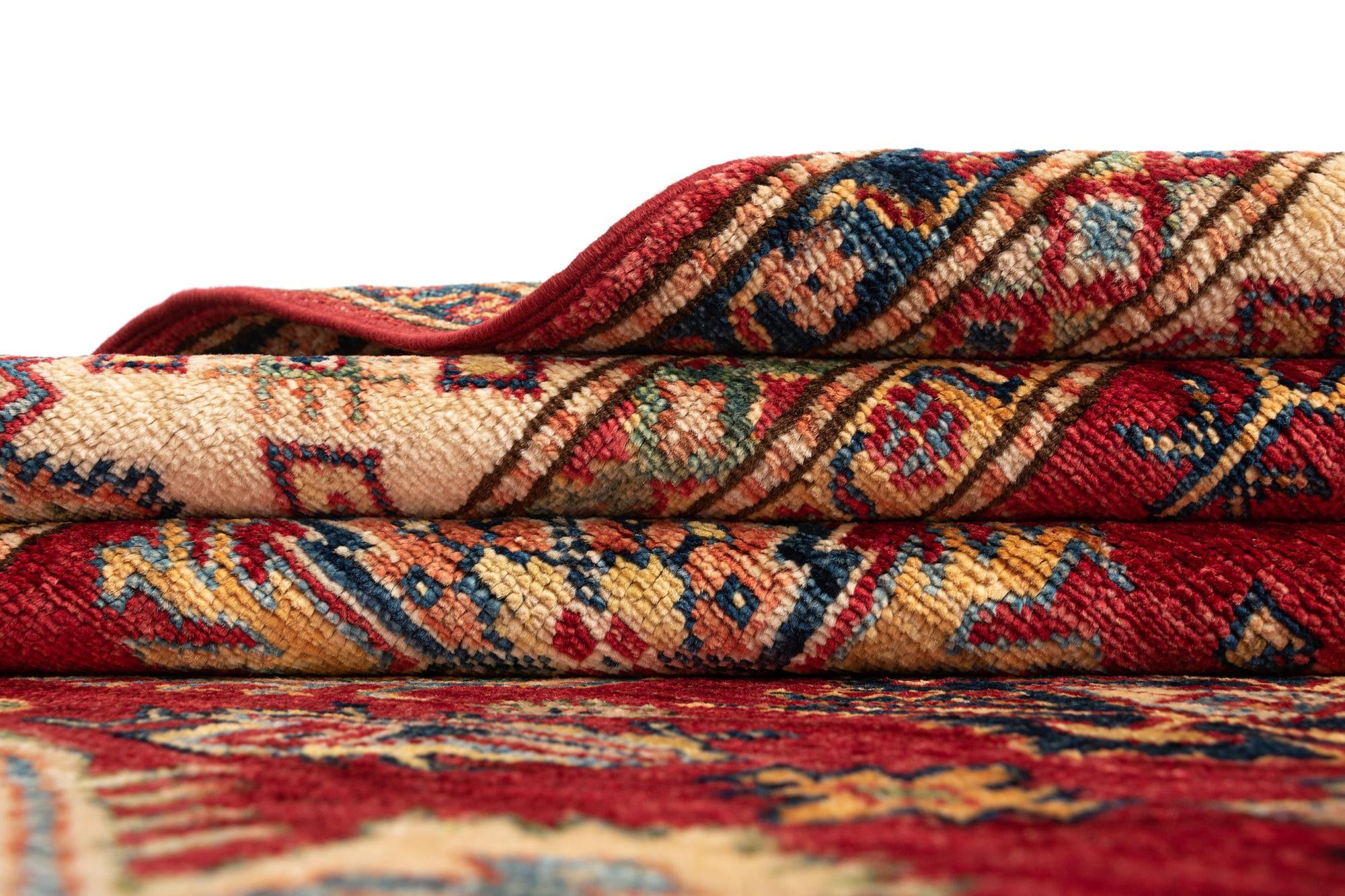 5' 7 x 8' 1 Kazak Wool Rug