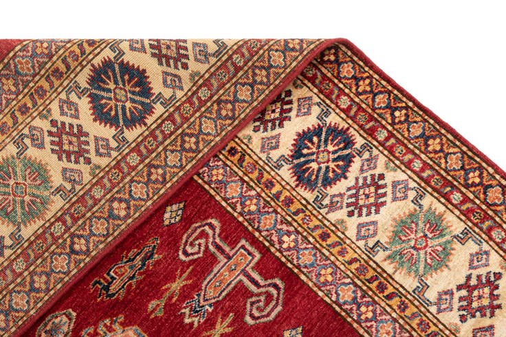 Detail image of 6' 7 x 9' 7 Kazak Wool Rug