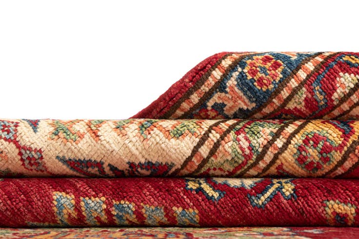 Detail image of 6' 9 x 9' 11 Kazak Wool Rug