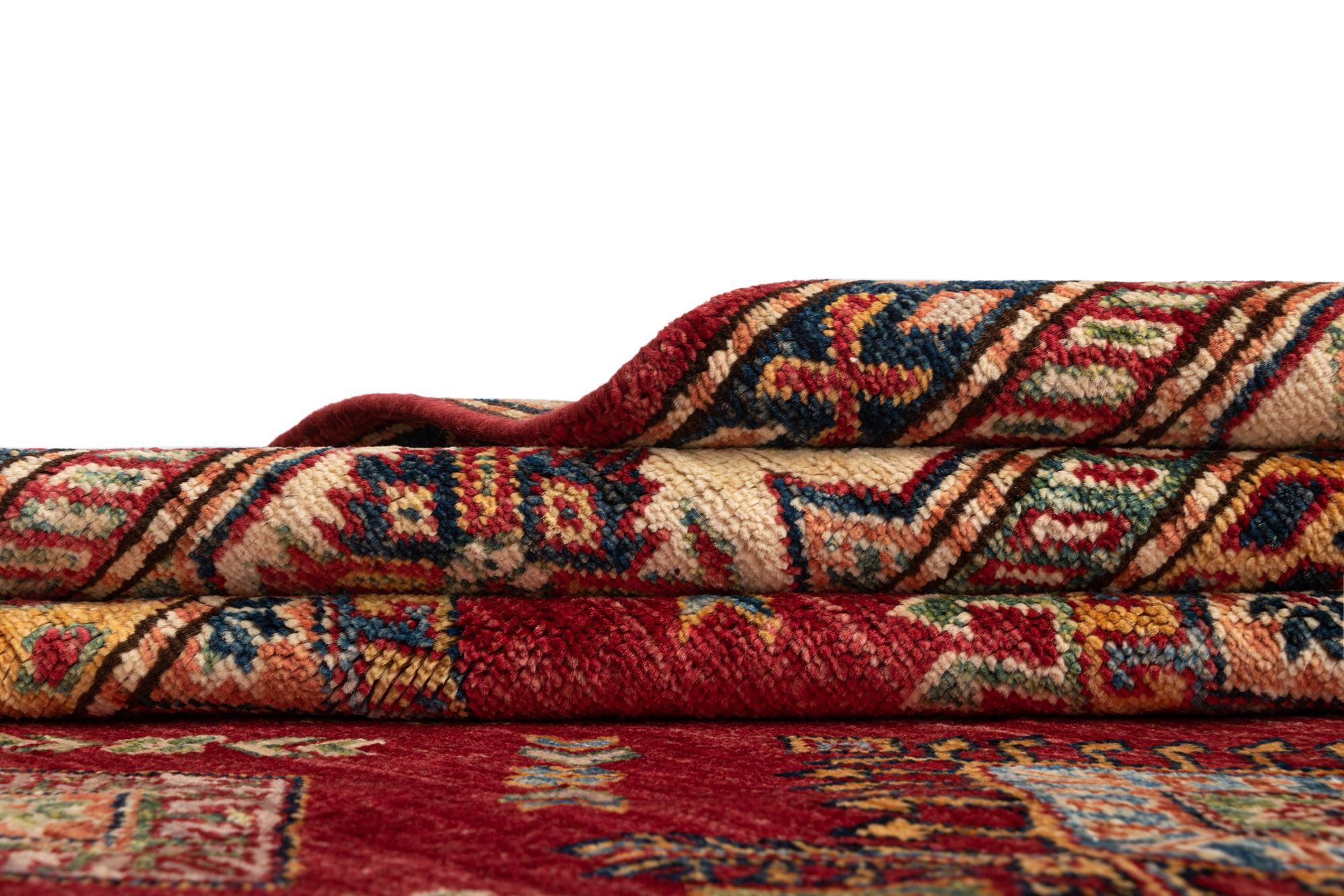 6' 7 x 9' 6 Kazak Wool Rug