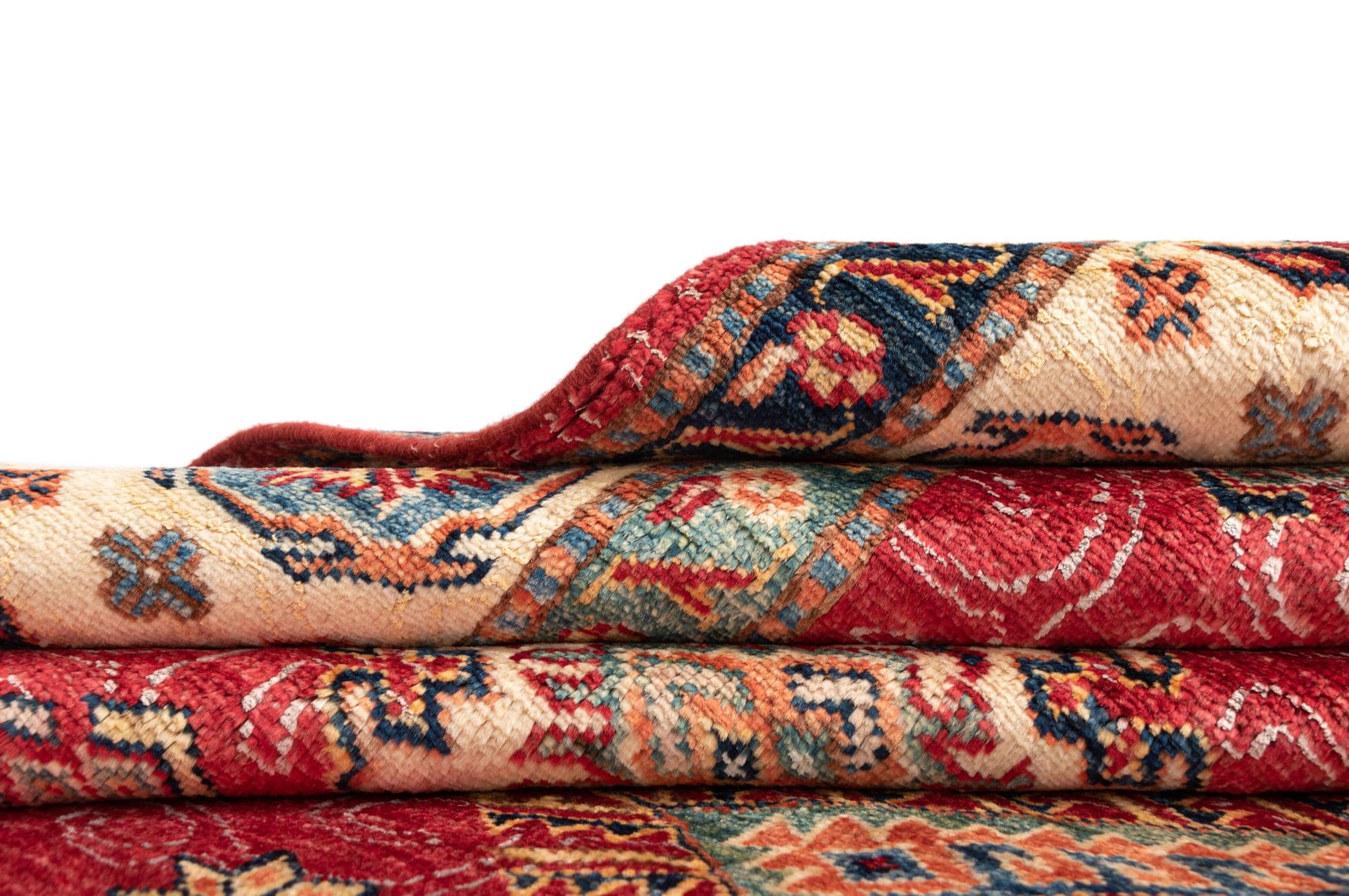 5' 6 x 7' 7 Kazak Wool Rug