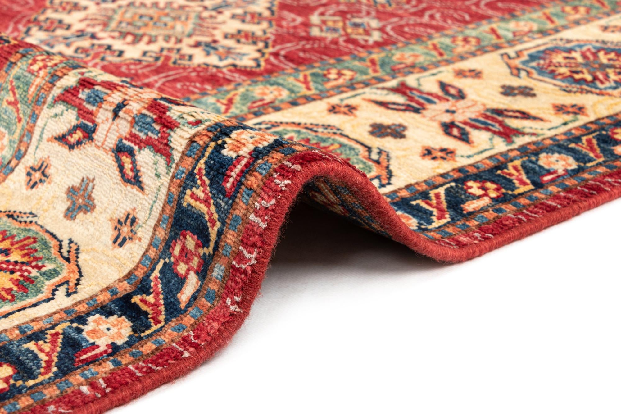 5' 6 x 7' 7 Kazak Wool Rug