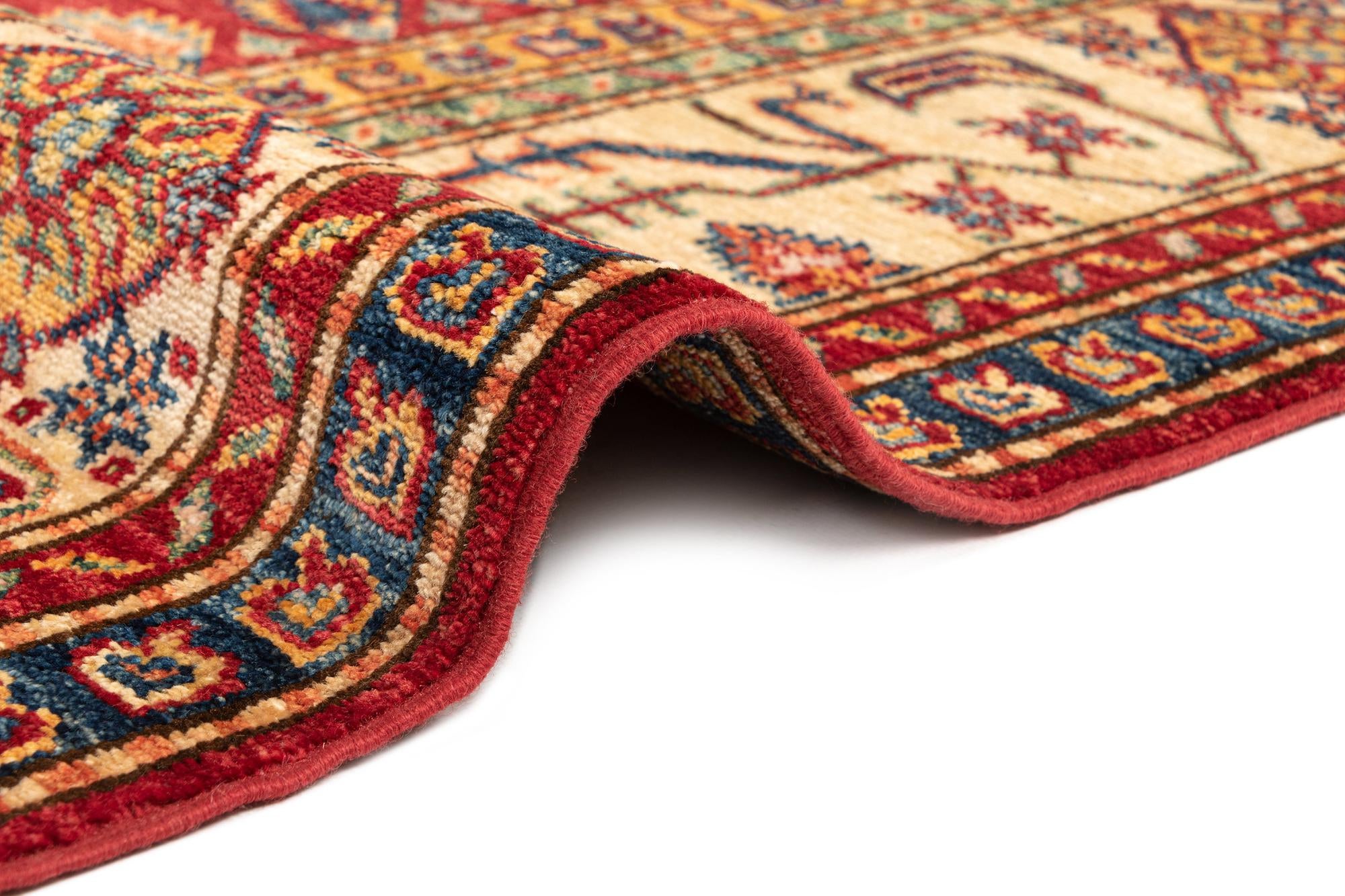 5' 7 x 7' 11 Kazak Wool Rug