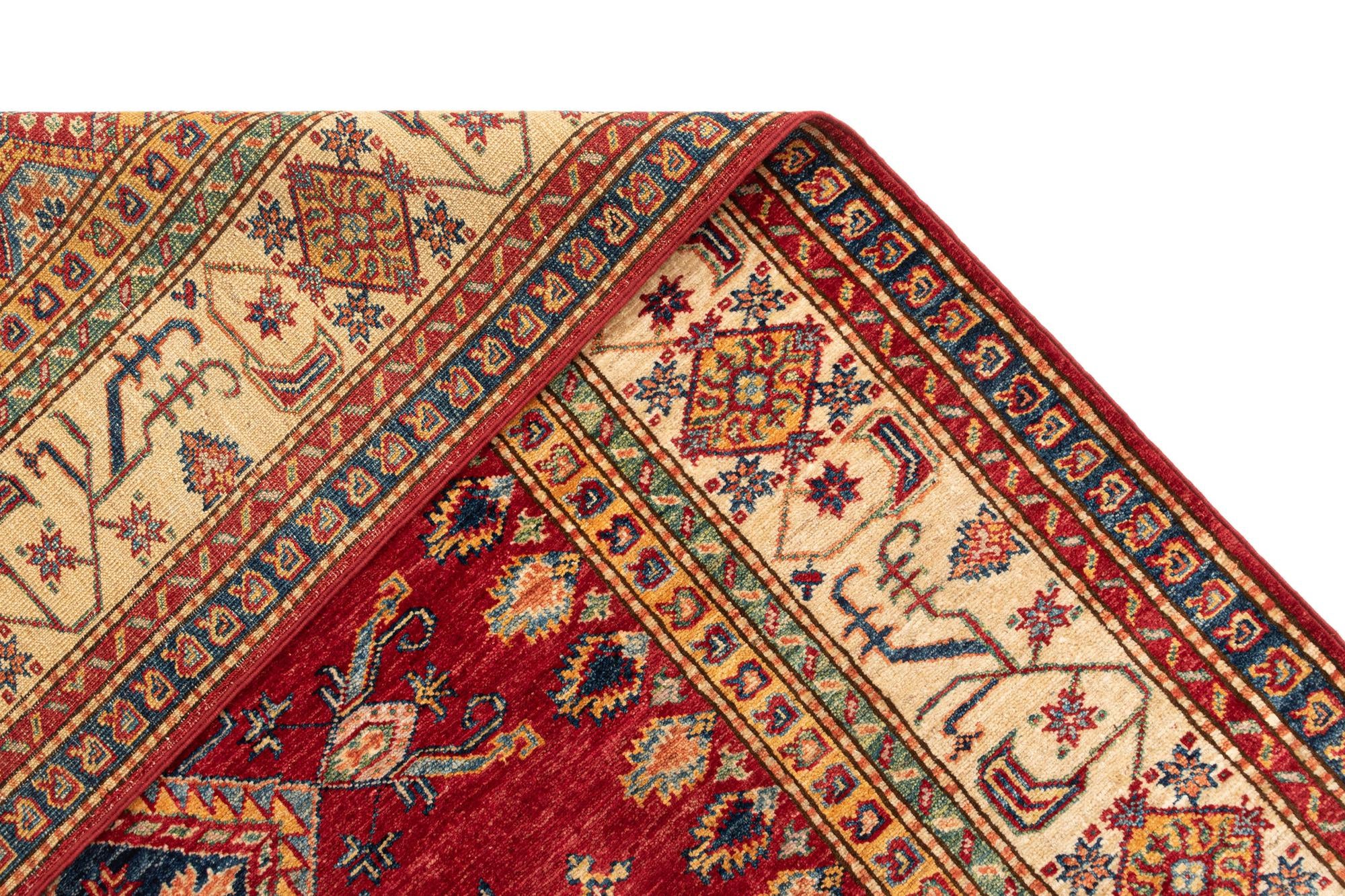 5' 7 x 7' 11 Kazak Wool Rug