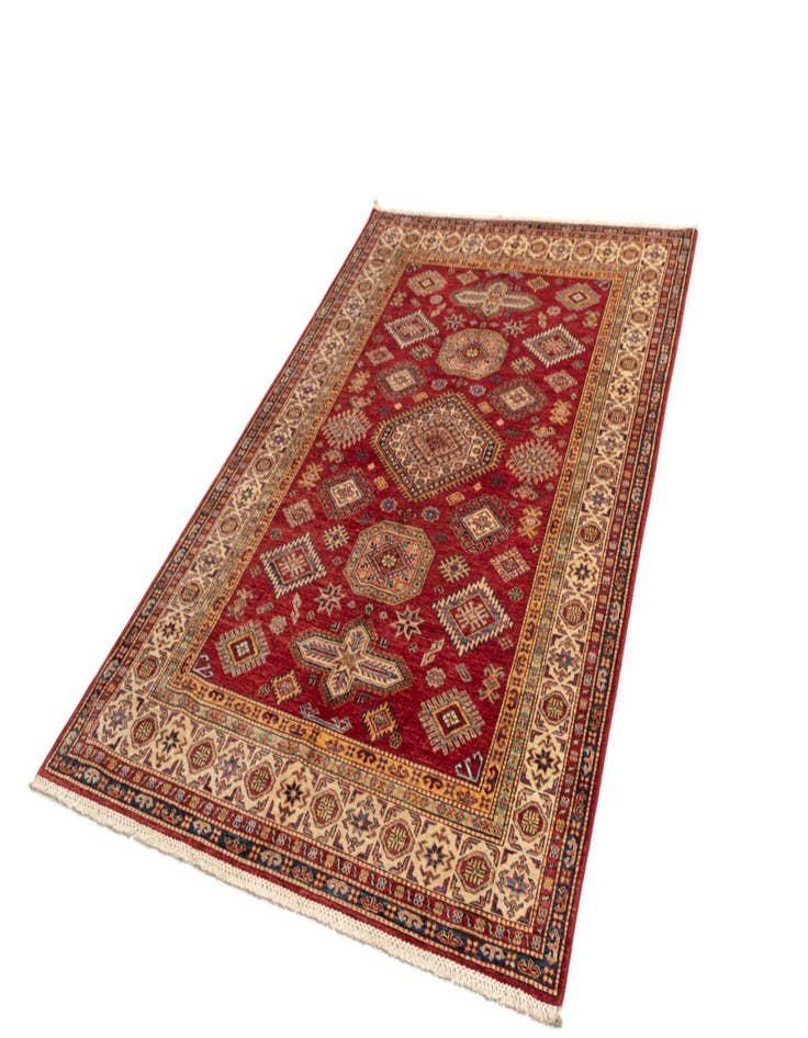 Detail image of 5' 4 x 8' 2 Kazak Wool Rug