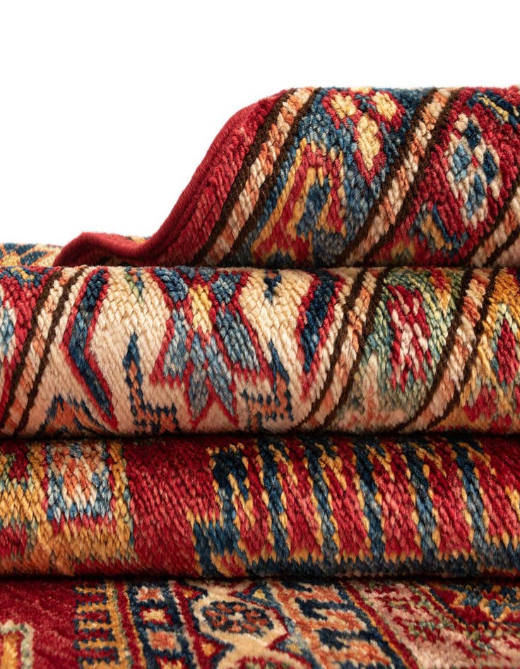 Detail image of 5' 4 x 8' 2 Kazak Wool Rug