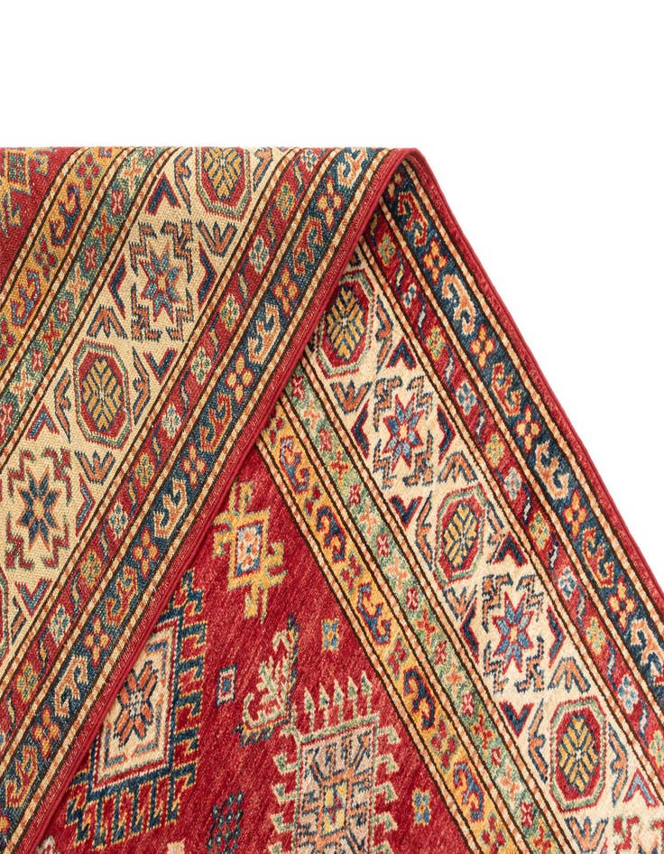 Detail image of 5' 4 x 8' 2 Kazak Wool Rug