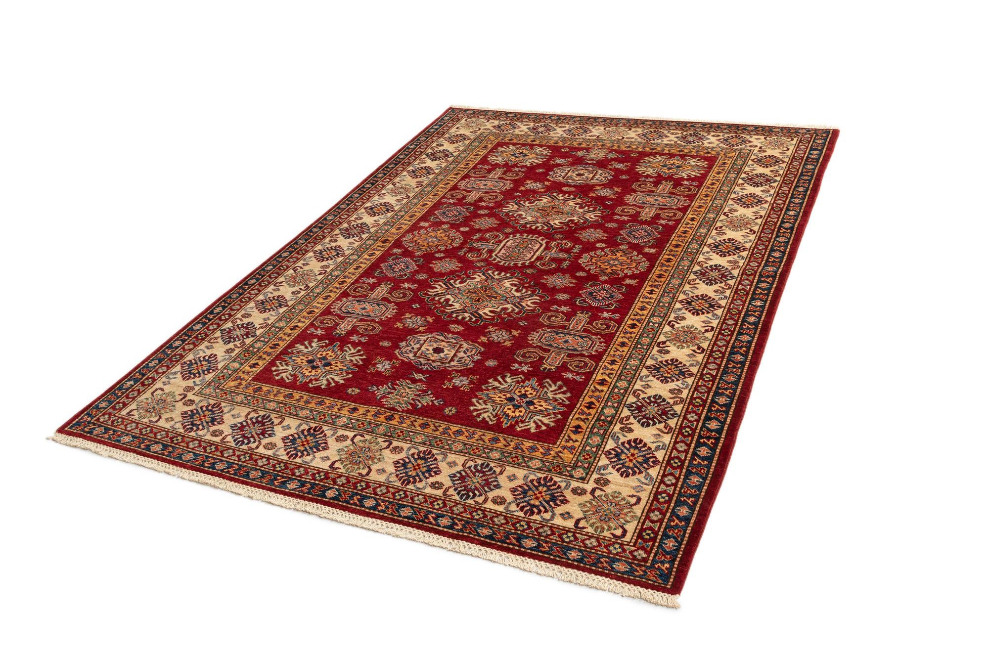 5' 7 x 7' 10 Kazak Wool Rug