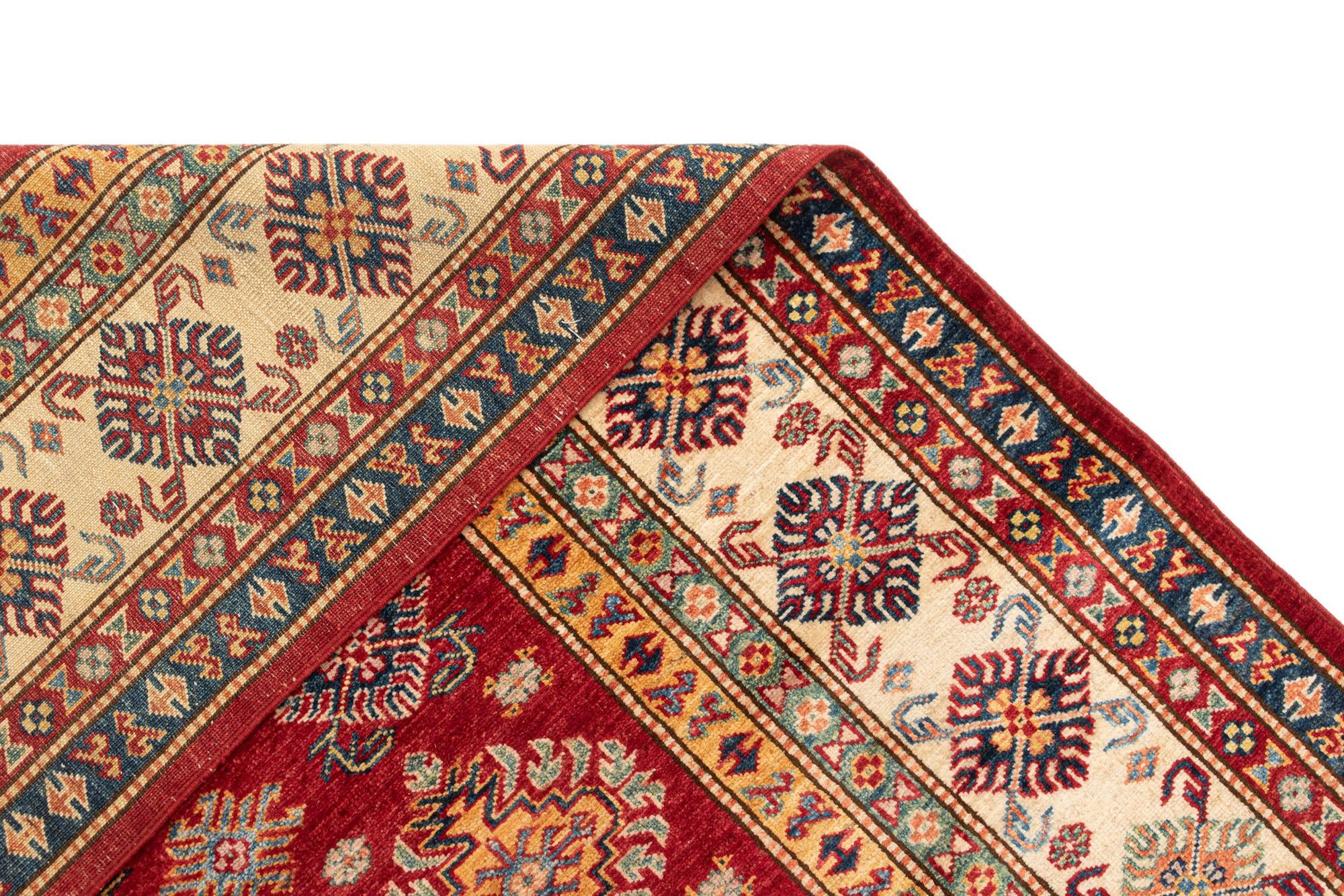 5' 7 x 7' 10 Kazak Wool Rug