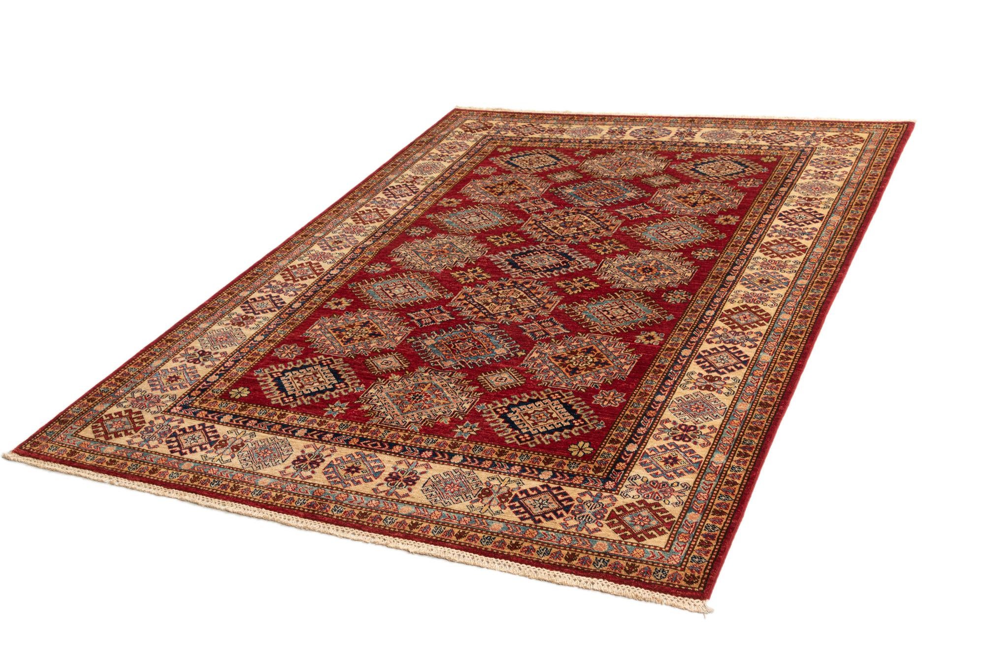 5' 9 x 7' 11 Kazak Wool Rug