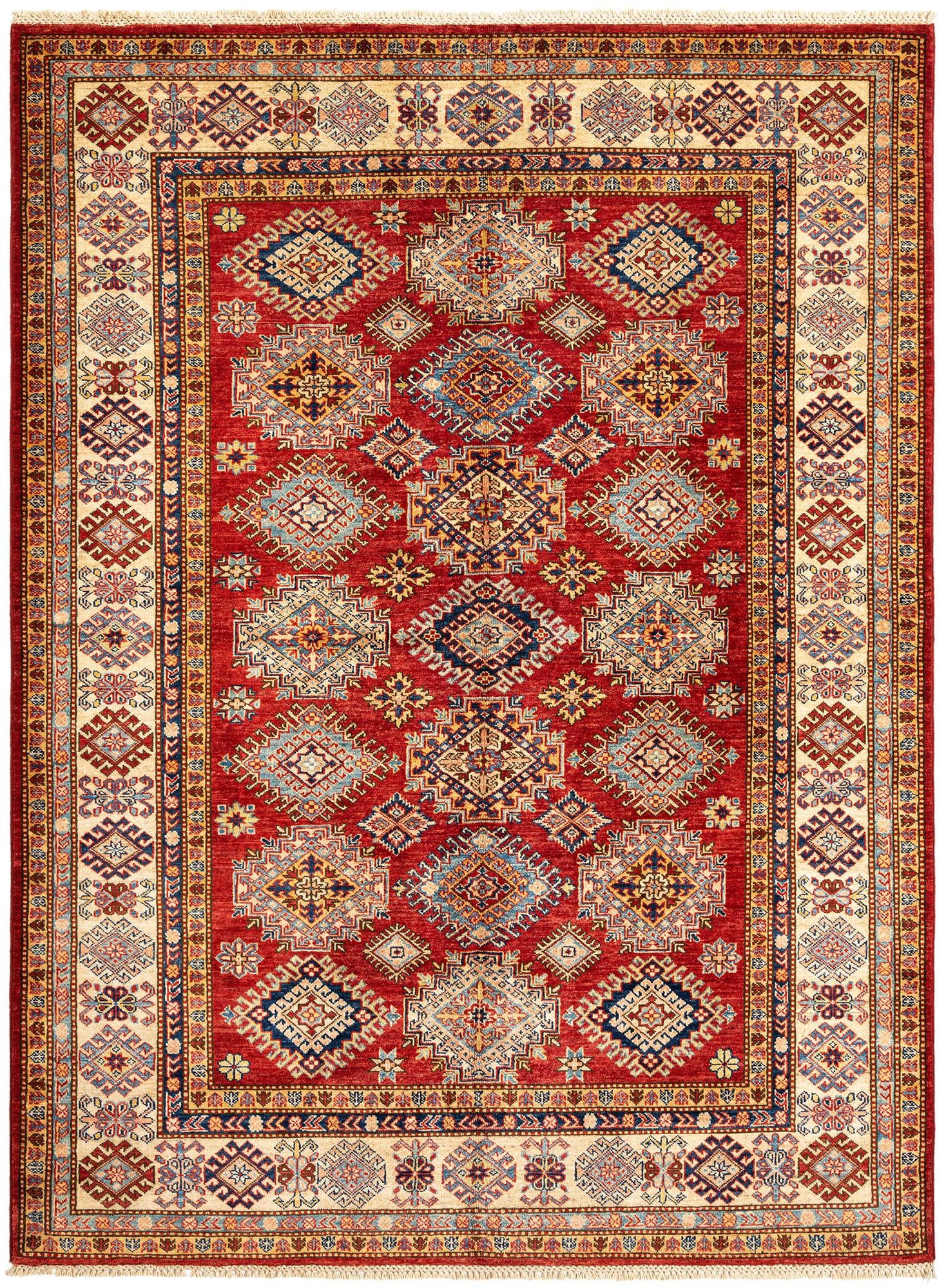5' 9 x 7' 11 Kazak Wool Rug