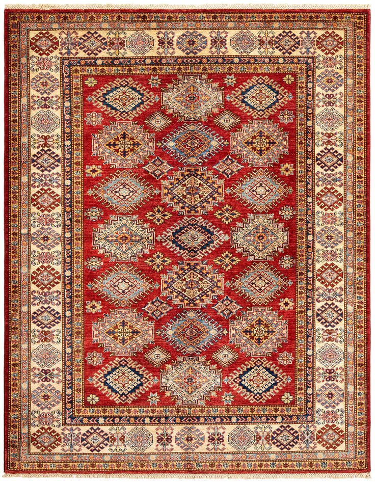 Detail image of 5' 9 x 7' 11 Kazak Wool Rug