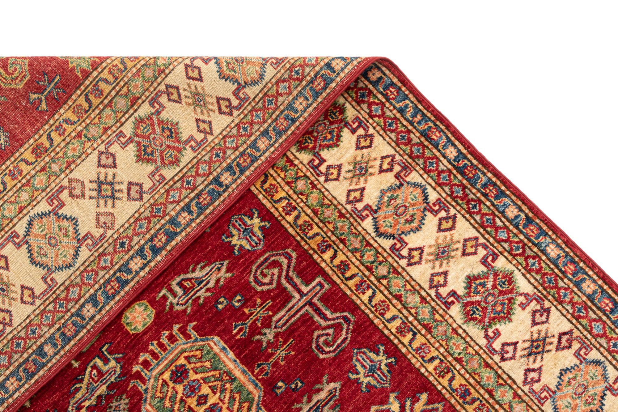 5' 8 x 8' 1 Kazak Wool Rug