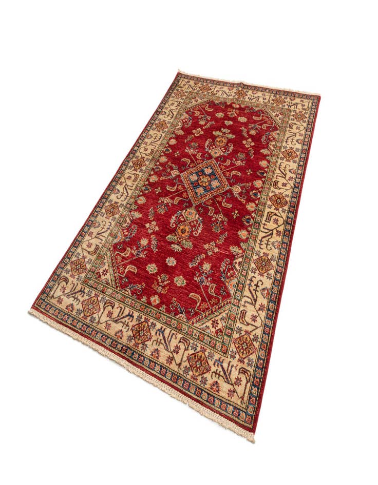 Detail image of 4' 9 x 6' 11 Kazak Wool Rug