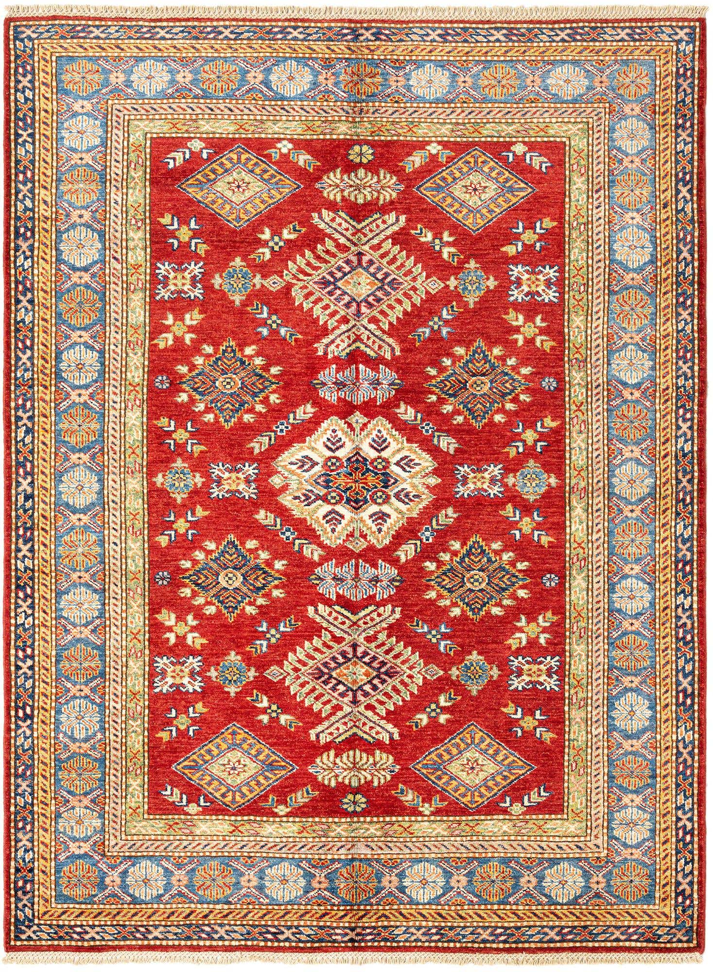 4' 10 x 6' 6 Kazak Wool Rug