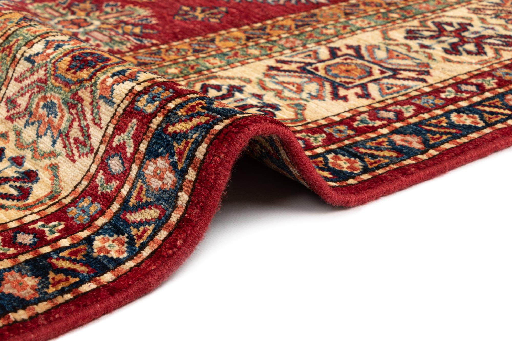 4' 11 x 6' 8 Kazak Wool Rug