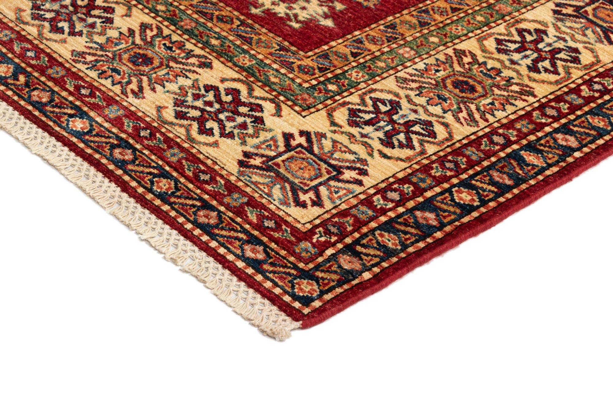 4' 11 x 6' 8 Kazak Wool Rug