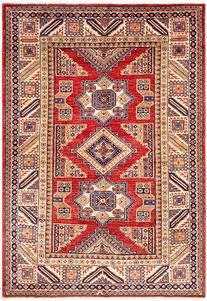 4' 8 x 6' 9 Kazak Wool Rug