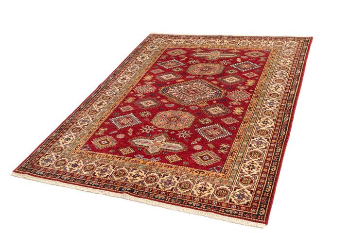 5' 7 x 7' 6 Kazak Wool Rug