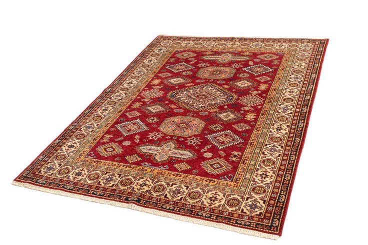 Detail image of 5' 7 x 7' 6 Kazak Wool Rug