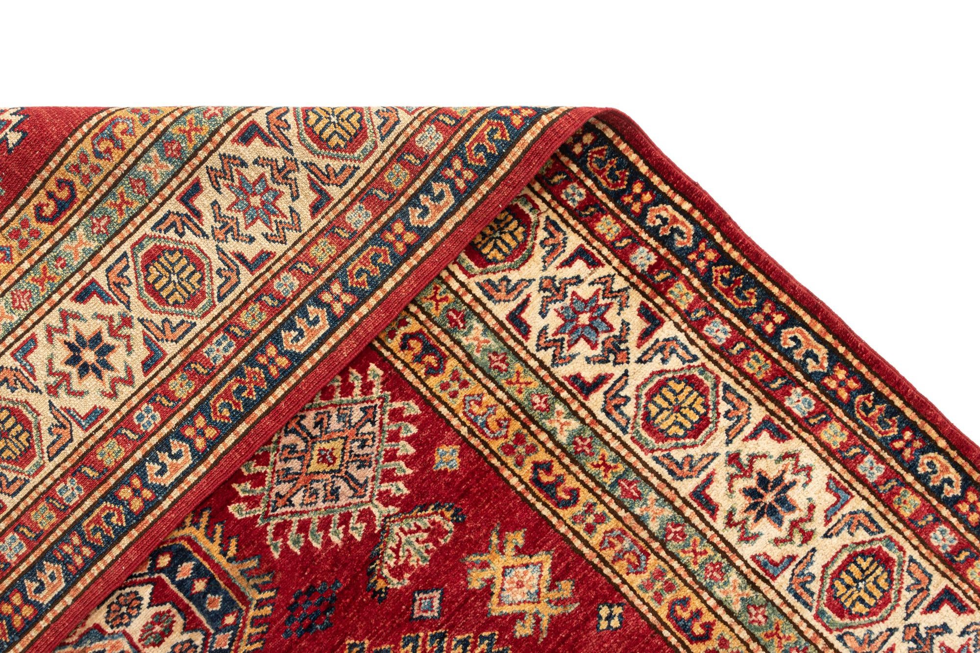 5' 7 x 7' 6 Kazak Wool Rug