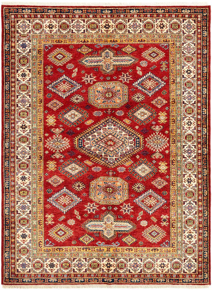 5' 7 x 7' 6 Kazak Wool Rug