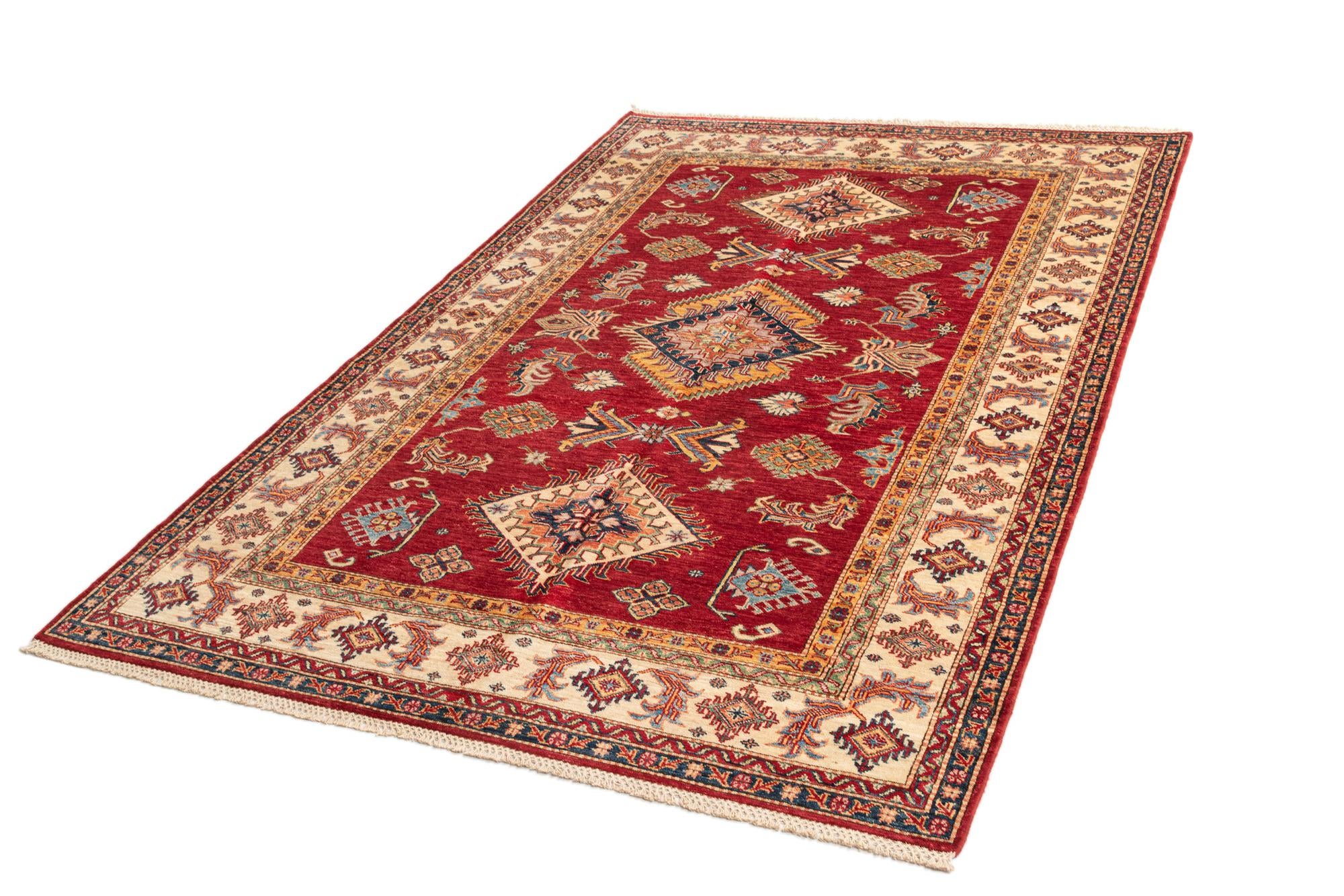 5' 6 x 8' 4 Kazak Wool Rug