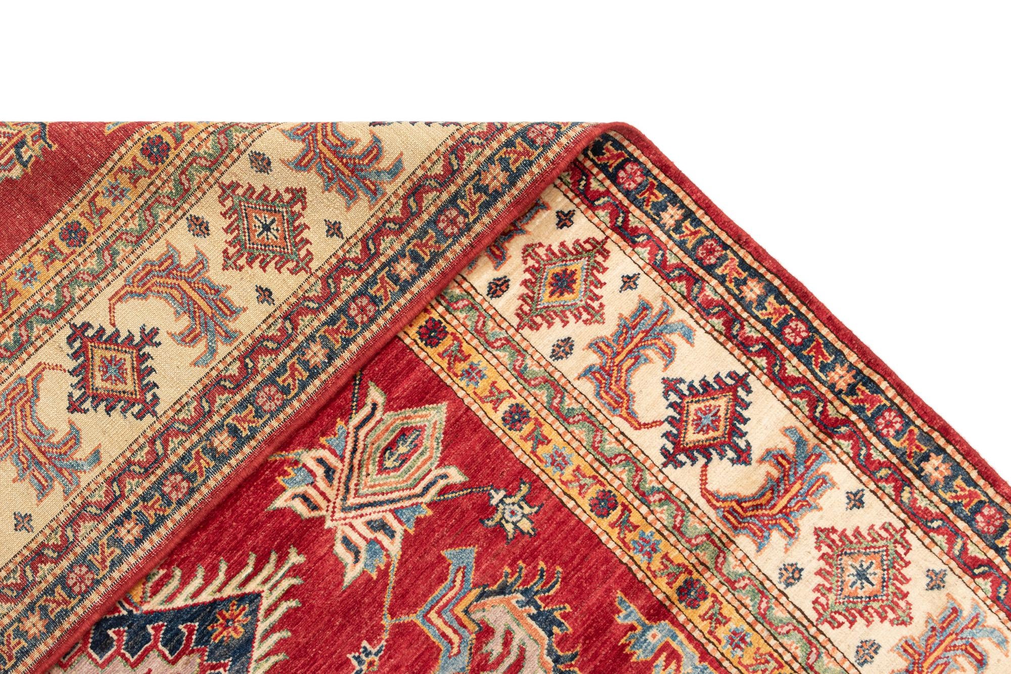 5' 6 x 8' 4 Kazak Wool Rug