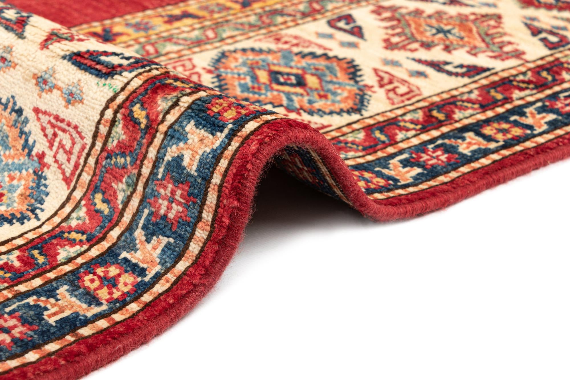 5' 6 x 8' 1 Kazak Wool Rug