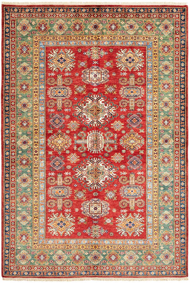 Detail image of 5' 5 x 8' Kazak Wool Rug